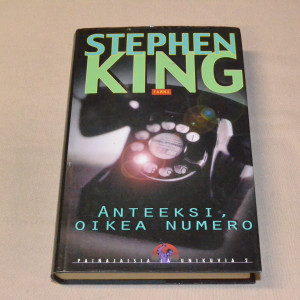 Stephen King Anteeksi, oikea numero
